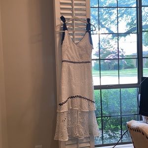 Adelyn Rae white and black dress only worn once